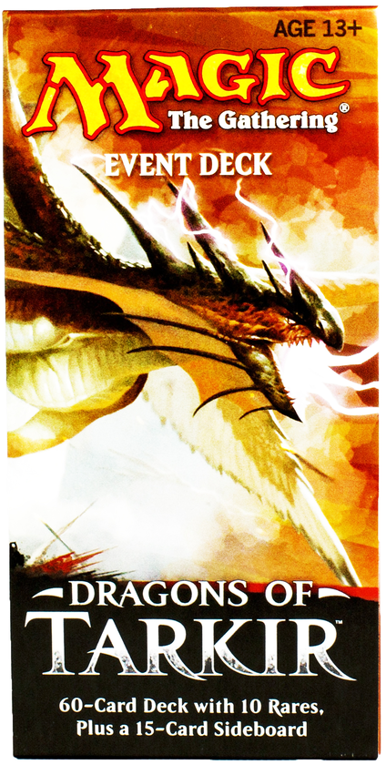  «Настольная игра Wizards of the Coast Dragons of Tarkir - Event Deck (286126)», бренда Wizards of the Coast - фото №1