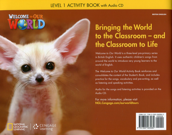 Бумажная книга «Welcome To Our World. Level 1. Activity Book (+ CD-ROM)» - фото №1