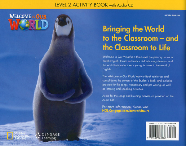 Бумажная книга «Welcome To Our World. Level 2. Activity Book (+ CD-ROM)» - фото №1
