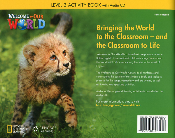 Бумажная книга «Welcome To Our World. Level 3. Activity Book (+ CD-ROM)» - фото №1