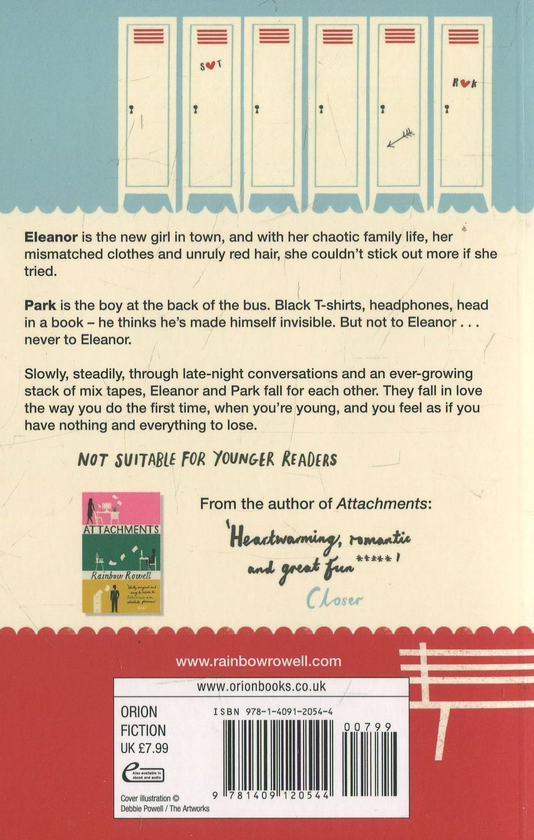 Бумажная книга «Eleanor & Park», автор Рэйнбоу Роуэлл - фото №1