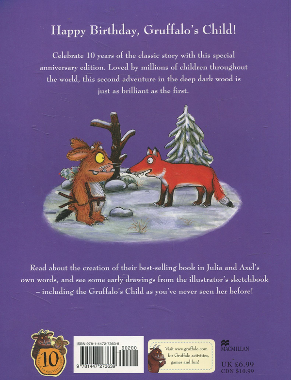 Паперова книга «The Gruffalo's Child», автор Джулія Дональдсон - фото №1