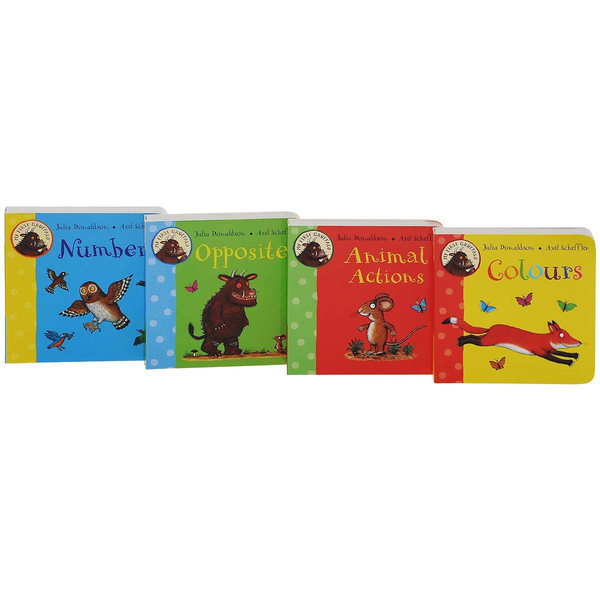 Бумажная книга «My First Gruffalo Little Library (комплект из 4 миниатюрных книжек)», автор Джулия Дональдсон - фото №1
