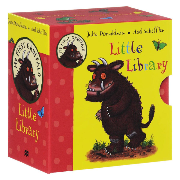 Бумажная книга «My First Gruffalo Little Library (комплект из 4 миниатюрных книжек)», автор Джулия Дональдсон - фото №1