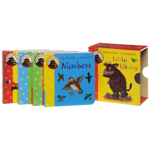 Бумажная книга «My First Gruffalo Little Library (комплект из 4 миниатюрных книжек)», автор Джулия Дональдсон - фото №1