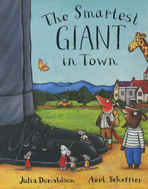 Паперова книга «The Smartest Giant in Town», автор Джулія Дональдсон - фото №1