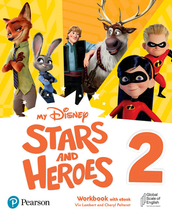 Паперова книга «My Disney Stars and Heroes American Edition Level 2 Workbook with eBook», автор Кетрін Згурас - фото №1