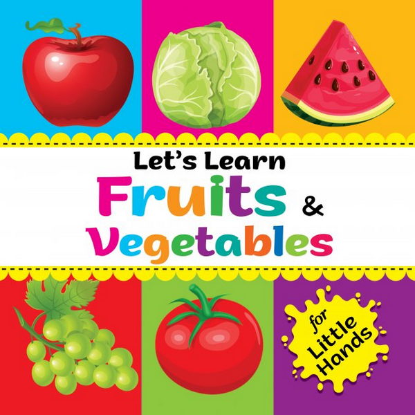 Паперова книга «Let's Learn Fruits & Vegetables» - фото №1