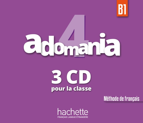 Паперова книга «Adomania 4 - CD Audio Classe» - фото №1