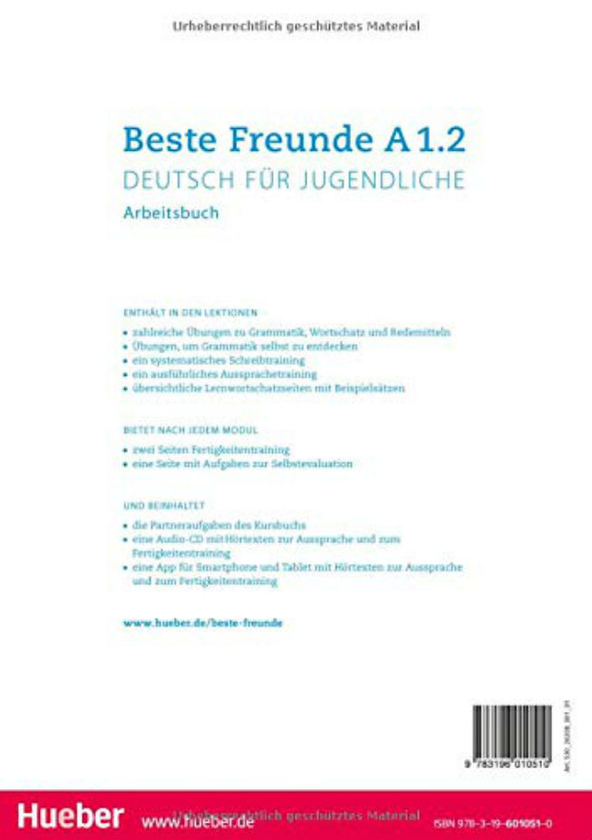 [object Object] «Beste Freunde: Arbeitsbuch A1.2 mit CD», авторів Крістіан Сеут, Мануела Джорджіякакі, Крістіан Сеуте - фото №2 - мініатюра