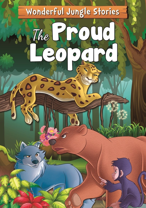 Паперова книга «Wonderful Jungle Stories. The Proud Leopard» - фото №1