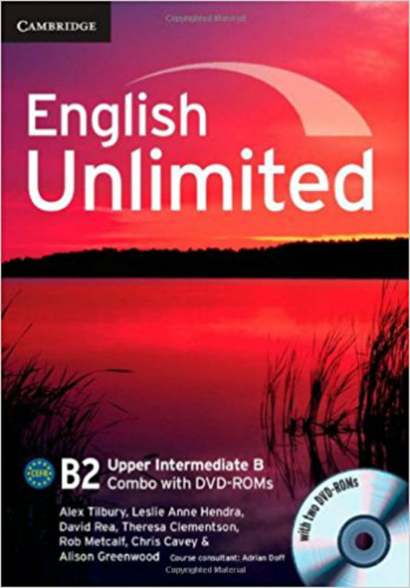 Паперова книга «English Unlimited  Combo Upper-Intermediate B SB+WB DVD-ROMs (2)», авторів Кріс Кейві, Леслі Енн Хендра, Девід Річардс, Роб Меткалф, Алекс Тілбері, Тереза Клементсон - фото №1