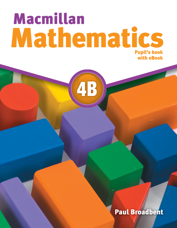 Бумажная книга «Macmillan Mathematics 4 Pupil's Book B with CD-ROM & eBook», автор Пол Бродбент - фото №1
