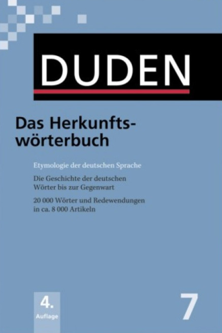Паперова книга «Der Duden in 12 Banden: 7 - Das Herkunftsworterbuch» - фото №1