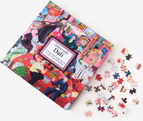 Бумажная книга «Dinner with Dali. A Dinner Date Jigsaw Puzzle» - фото №1