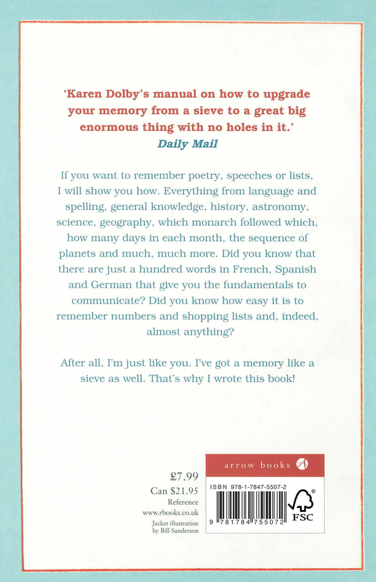 Бумажная книга «Mrs Dolby's Memory Magic», автор Карен Долби - фото №1