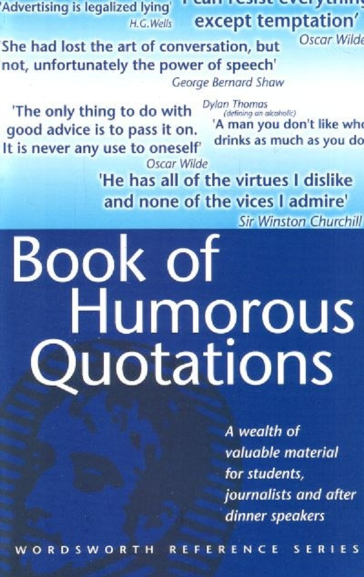 Бумажная книга «Book of Humorous Quotations» - фото №1