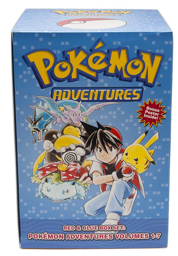 Бумажная книга «Pokemon Adventures. Red & Blue Box Set (Volumes 1-7)», автор Хидэнори Кусака - фото №1