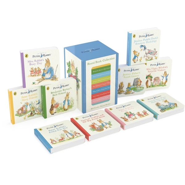 [object Object] «The World of Peter Rabbit 10 Board Books Collection», автор Беатрис Поттер - фото №2 - миниатюра