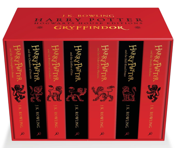 Бумажная книга «Harry Potter Gryffindor House Editions Paperback Box Set», автор Джоан Роулинг - фото №1