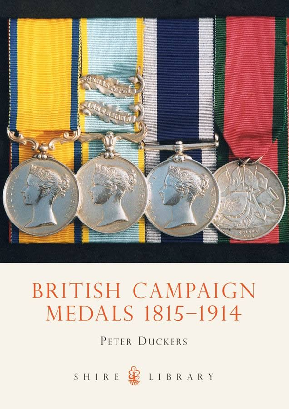 Бумажная книга «British Campaign Medals 1815-1914», автор Питер Дакерс - фото №1