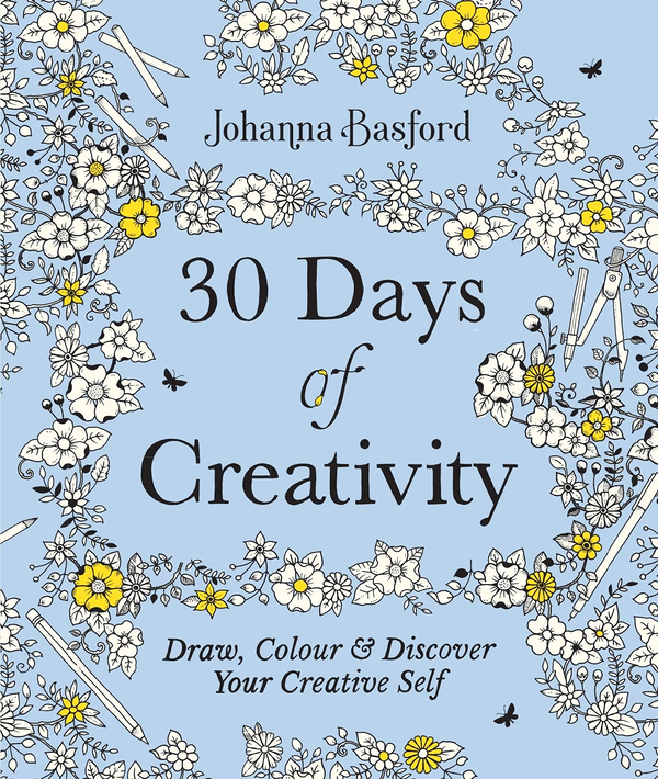 Бумажная книга «30 Days of Creativity. Draw, Colour and Discover Your Creative Self», автор Джоанна Басфорд - фото №1