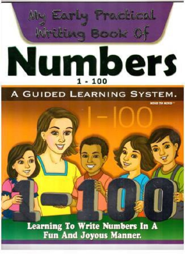 Паперова книга «My Early Practical Writing Book Numbers 1-100 » - фото №1