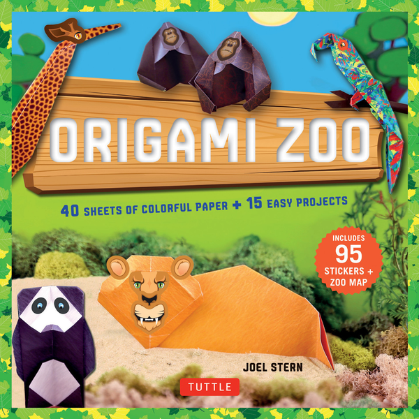 Паперова книга «Origami Zoo Kit», автор Джоел Стерн - фото №1