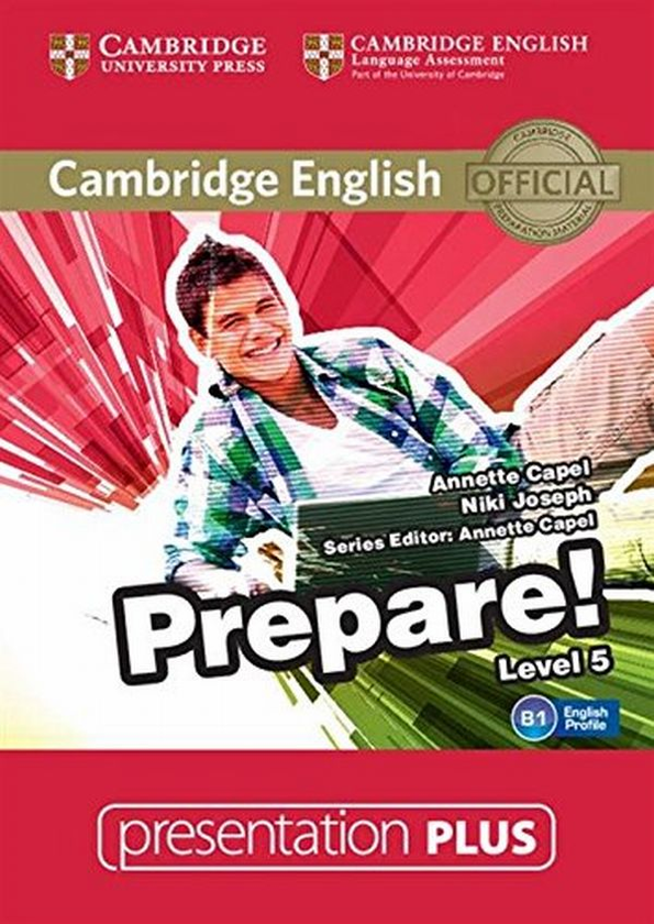 [object Object] «Cambridge English Prepare! Level 5 Presentation Plus DVD-ROM», авторів Аннет Капель, Нікі Джозеф - фото №1