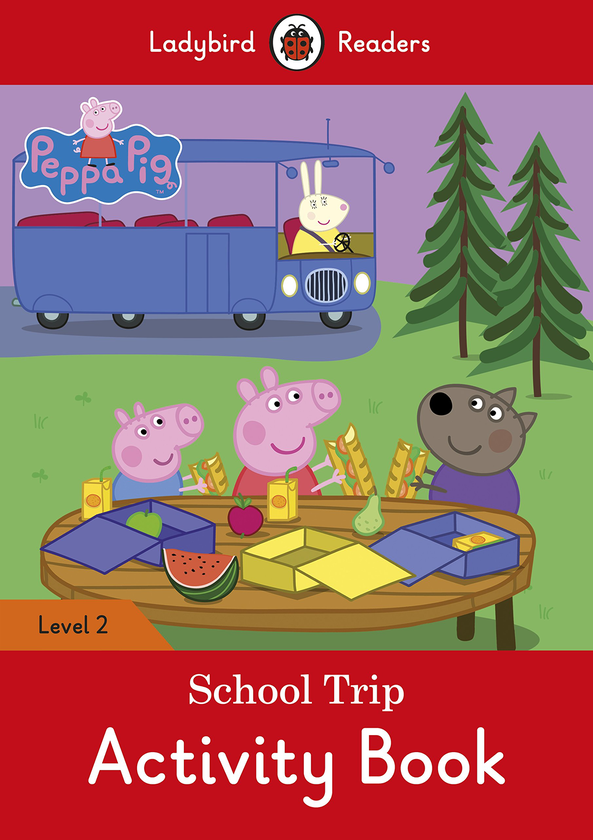 Бумажная книга «Ladybird Readers. Level 2. Peppa Pig: School Trip. Activity Book» - фото №1