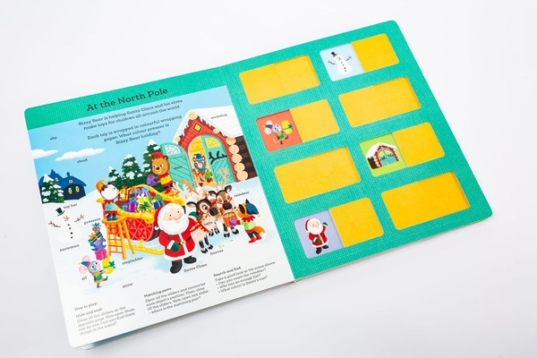 Бумажная книга «Bizzy Bear: My First Memory Game Book: Christmas» - фото №1