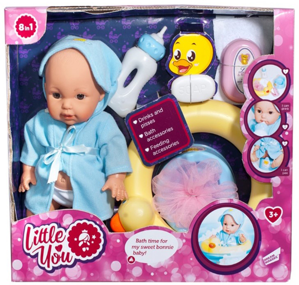  «Набір ігровий Little You Пупс з аксесуарами (LD9514A)», бренду Little You - фото №1