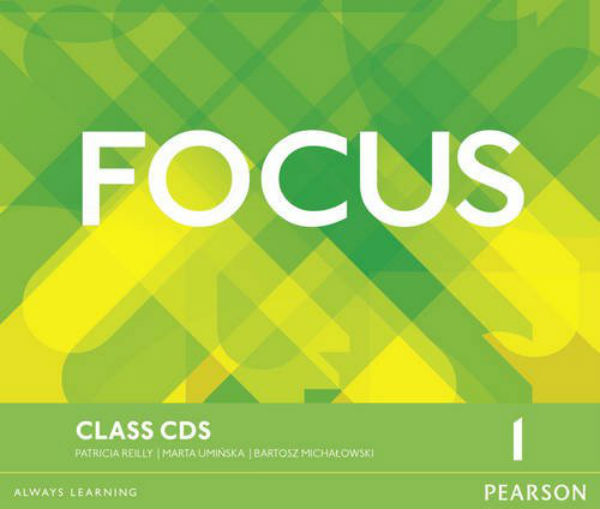 Паперова книга «Focus 1 Elementary Class CDs», авторів Патріція Рейлі, Марта Умінска - фото №1