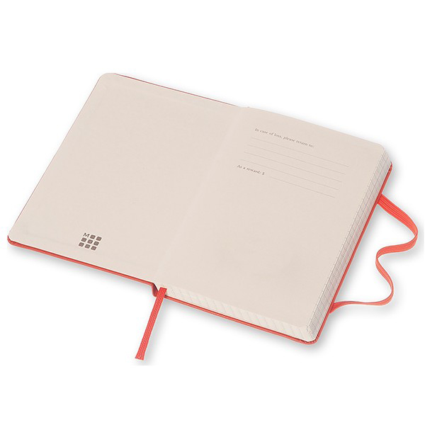  «Блокнот Moleskine Classic маленький клетка красный (MM712F2)», бренда Moleskine - фото №1