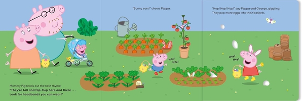 Бумажная книга «Peppa Pig: Peppa’s Easter Surprise: A lift-and-find book», автор Свинка Пеппа - фото №1