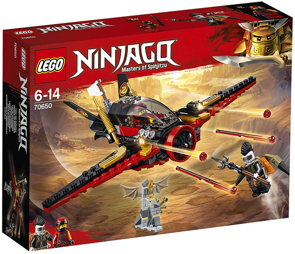  «Конструктор LEGO Ninjago Крило долі 181 деталь (70650)», бренду LEGO - фото №1