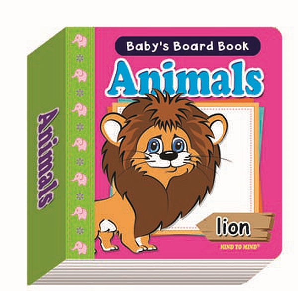 Бумажная книга «Baby's Board Books. NEW Animals» - фото №1
