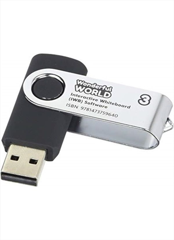 Бумажная книга «Wonderful World Second Edition 3 Interactive Whiteboard Software (USB)» - фото №1