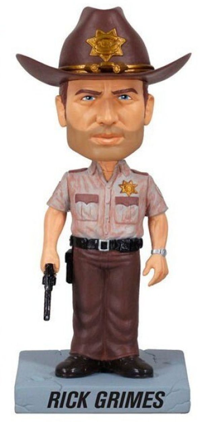 «Коллекционная фигурка Funko Wacky Wobbler The Walking Dead Rick Grimes (FK3037)» - фото №1