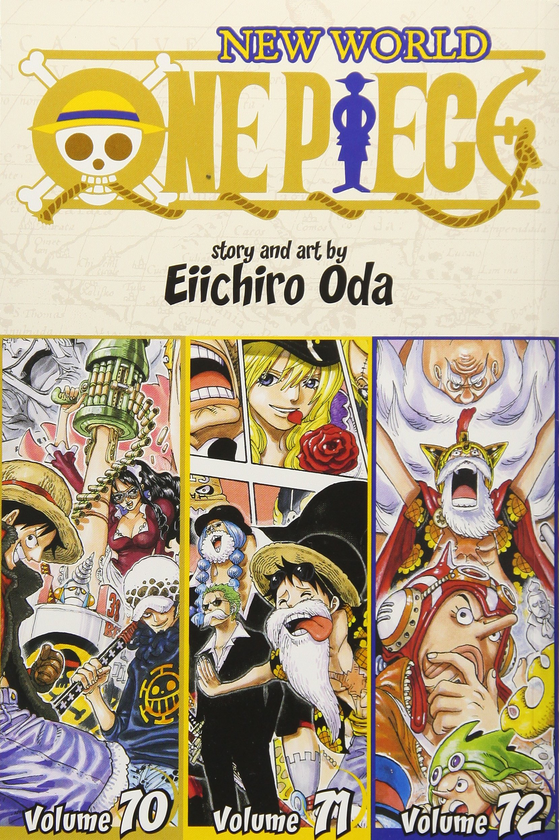 Бумажная книга «One Piece. 3-in-1 Edition. Volume 24», автор Эйитиро Ода - фото №1
