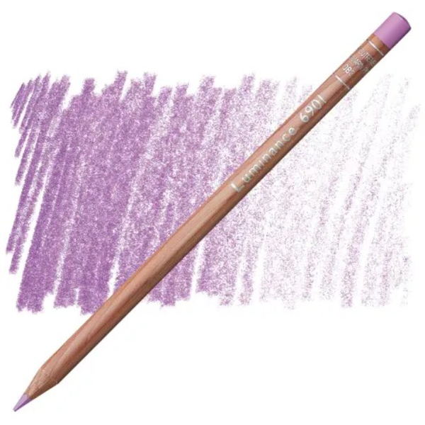  «Олівець Caran d'Ache Luminance 6901 Ultramarine Pink (6901.083)», бренду Caran d'Ache - фото №1