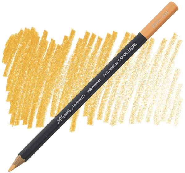  «Карандаш Caran d'Ache Museum Aquarelle Apricot (3510.041)», бренда Caran d'Ache - фото №1