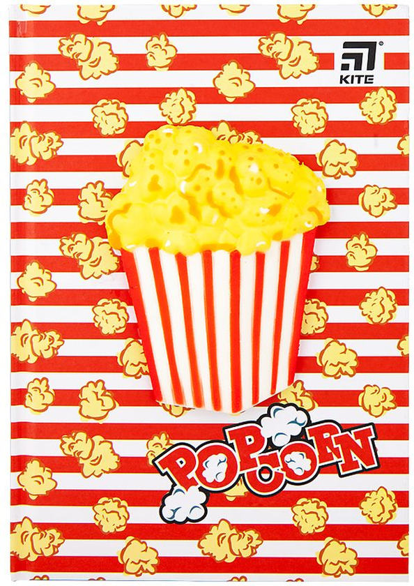 «Блокнот Kite А5 Клетка Popcorn (k20-284-4)», бренда Kite - фото №1