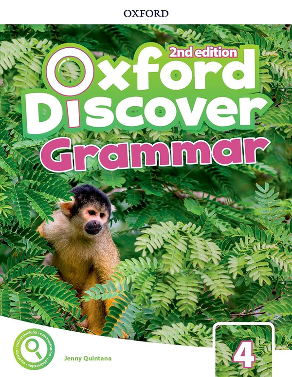 Паперова книга «Oxford Discover Second Edition 4 Grammar», автор Дженні Квінтана - фото №1