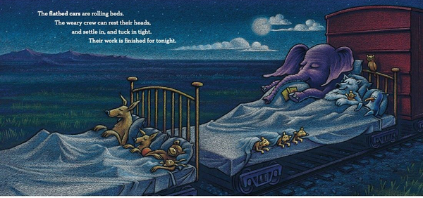 Бумажная книга «Steam Train, Dream Train», автор Шерри Даски Ринкер - фото №1