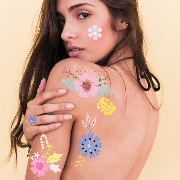  «Набір Тимчасових Тату Cobart WOW-TATTOO Flower Power (305429328)», бренда Cobart WOW-TATTOO - фото №1