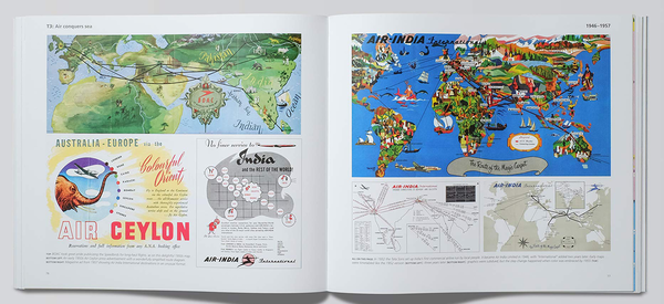 Бумажная книга «Airline Maps. A Century of Art and Design», авторов Марк Овенден, Максвелл Робертс - фото №1