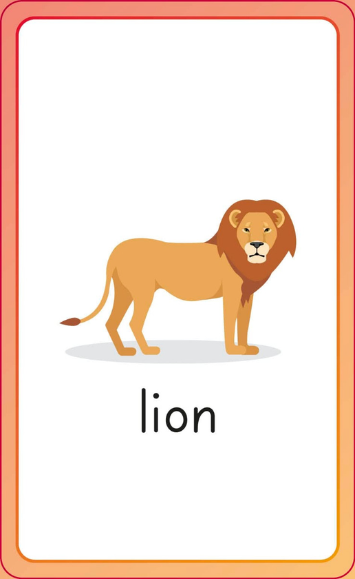 Бумажная книга «English for Everyone Junior: First Words Animals Flash Cards» - фото №1
