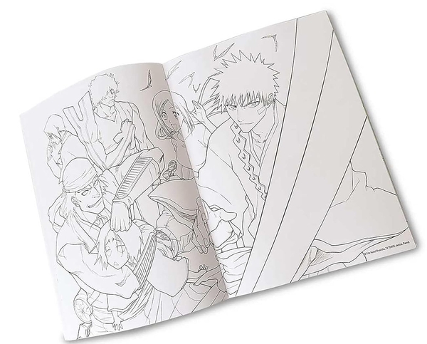 Паперова книга «Bleach. The Official Anime Coloring Book» - фото №1