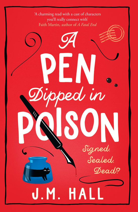 Паперова книга «A Pen Dipped in Poison», автор Дж. М. Холл - фото №1
